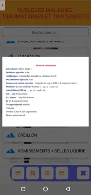 Classification des Médicaments Infas android App screenshot 0