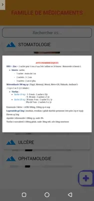 Classification des Médicaments Infas android App screenshot 1