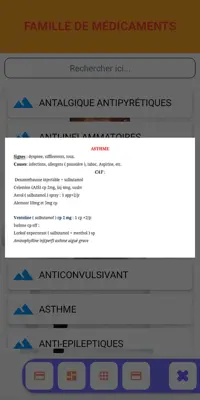 Classification des Médicaments Infas android App screenshot 4